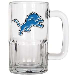  Detroit Lions Large Glass Beer Mug