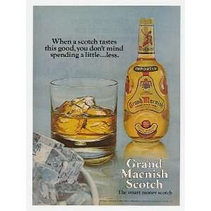   Scotch Dont Mind Spending Little Print Ad (21203)