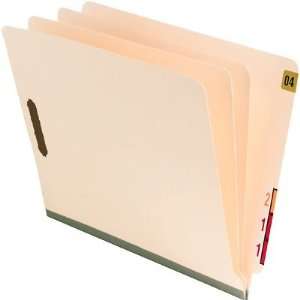   Brand End Tab Manila Partition Folders Letter Size