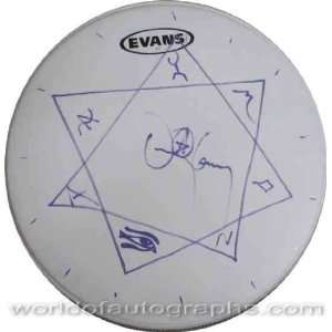 Danny Carey Tool Signed Drumhead