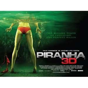  Piranha 3 D Poster Movie UK 11 x 17 Inches   28cm x 44cm 