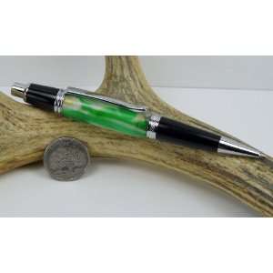  Shamrock Acrylic Sierra Pencil Pen With a Chrome Finish 