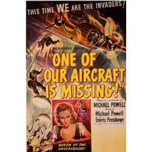   of Our Aircraft is Missing   Movie Poster   27 x 40