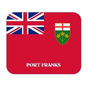  Canadian Province   Ontario, Port Franks Mouse Pad 