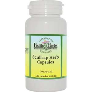  Alternative Health & Herbs Remedies Scullcap Herb Capsules 