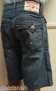 True Religion Jeans Mens Denim Board Shorts Venice 36  