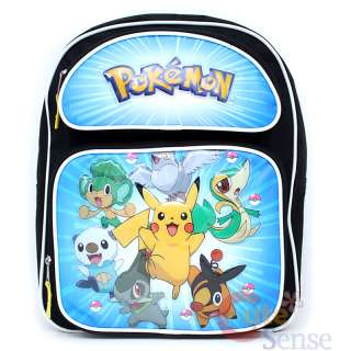 Pokemon Black & White School Backpack Medium Bag  14  