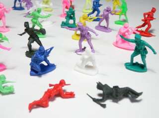 Lot 30 Vintage Plastic Toy War Soldiers US Army Figure  