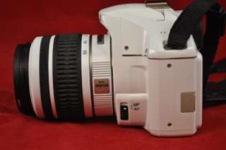   12.4 MP Digital SLR w/2.7 inch LCD & 18 55mm f/3.5 5.6 AL Lens  White