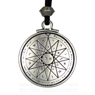 Talisman of Wisdom Solomon Seal Pendant kabbalah Jewelry Pentacle of 