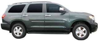 Chrome Line Painted Side Molding 08 11 Toyota Sequoia  