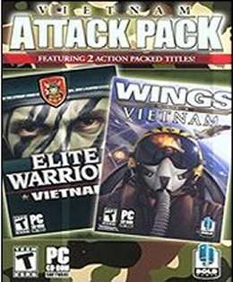 NEW PC War SIM Game Wings Over Vietnam+Elite Warriors  