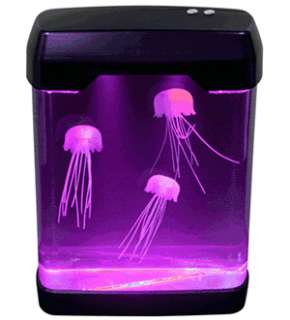 Christmas gift Magic LED Light Jellyfish Aquarium  