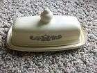 JOHNSON BROS FRIENDLY VILLAGE BUTTER DISH & LID MADE IN ENGLAND FREE 