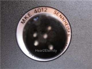 SENNHEISER MS14P/MKE4012 CONDENSER MICROPHONE SET W/CASE+MANUAL, XLR 