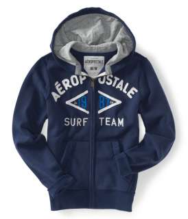 aeropostale aero surf team full zip hoodie  