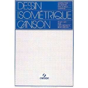 CANSON Isometrieblock, DIN A3, 90 g/qm, Raster 250 x 380 mm VE1