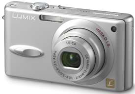 Panasonic Lumix DMC FX8 EG S Digitalkamera in silber  
