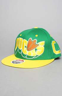 Capital Sportswear The Oregon Flashback Snapback Hat in Hyper Yellow 