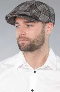 Brixton The Barrel Hat in Grey Brown Plaid  Karmaloop   Global 