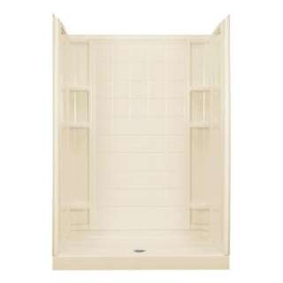   34 in. x 77 in. Shower Stall in Almond 72130100 47 