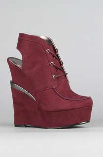 Sole Boutique The Cassandra Shoe in Plum  Karmaloop   Global 