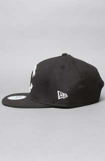 Crooks and Castles The New Era Chain C Snapback Hat in Black 