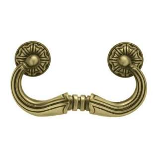   French Huit Fixed Bail Cabinet Hardware Pull 66332.0 