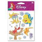 New Ek Success  Disney Sebastian and Friends Dimension Stickers  15 