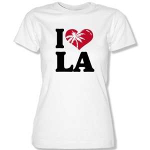 LOVE LA  Damen T Shirt Gr. XS bis XL  Sport & Freizeit