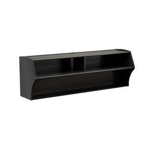 Prepac Black Wall Mounted Audio and Video Console BCAW 0200 1 at The 