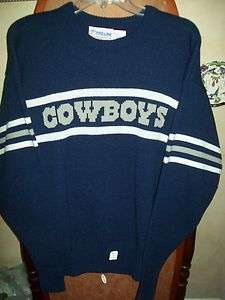 Dallas Cowboys Vintage 80s Cliff Engle Sweater NFL Retro Tag Attached 