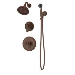  Winslet 1 Handle Shower Faucet With Hand Shower in Oil Rubbed Bronze 