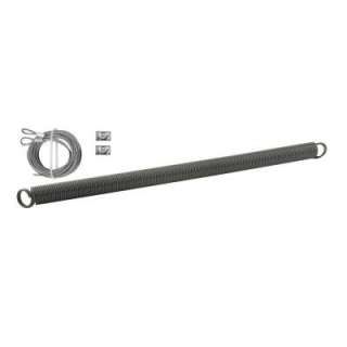   Door Spring, 16 in., with Cable, Black GD 12270 