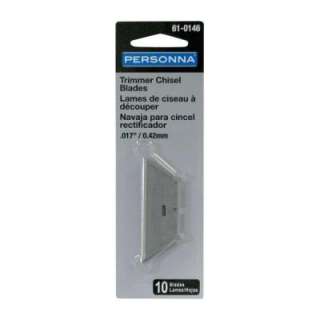 Personna Carpet Trimmer Chisel Blades (10 Pack) 61 0146 EACH at The 
