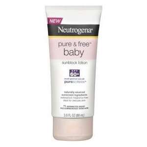 Neutrogena Pure & Free Baby Sunblock Lotion SPF#60 (Sonnenschutzmittel 