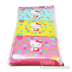 Sanrio Hello Kitty Flower scent Travel Tissue 3 packs  