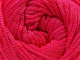   of 4 x 100gr Skeins ICE MACRAME CORD Hand Knitting Yarn Pink  