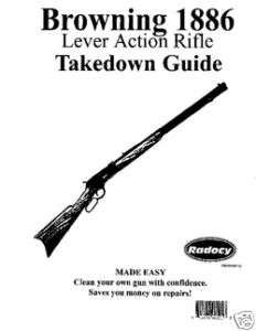 Browning 1886 Lever Action Rifle Takedown Guide Radocy  