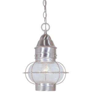   Hanging Outdoor Satin Chrome Lantern 8224 109 