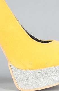 Sole Boutique The Bar Shoe in Yellow  Karmaloop   Global 