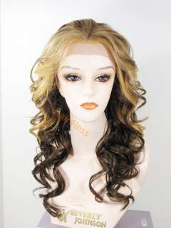 Lace Front Long Full Wig FERGIE #P2217 Blonde Mix  