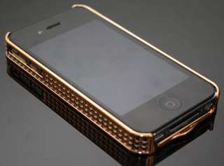 Apple iPhone 4 G Strass Luxus Bling Case Tasche Hülle   