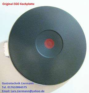 EGO Kochplatte 2000W 220mm 400V Nr. 12.22453.025  
