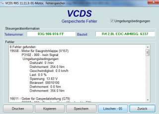   VAG Diagnoseinterface VCDS VAG COM AI Multiscan USB + CAN Basiskoffer