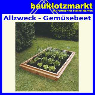 Juwel Allzweck Beet Gemüsebeet Einfassung 202x133x26cm  