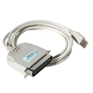 Cables To Go 6 Foot USB to Parallel Printer Adapter Cable at 
