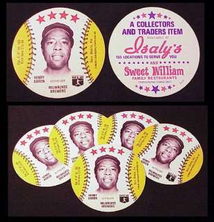 1976  Isalys/Sweet William Disc (Hank Aaron)  