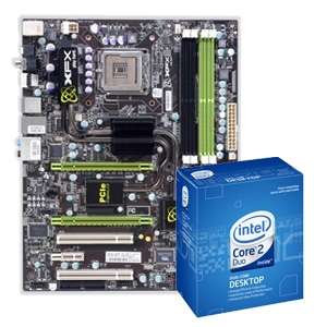 XFX nForce 750i SLI Motherboard w/ Intel Core 2 Duo E7500 Processor w 