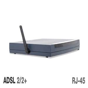 Netopia 3347 02 ADSL2 Wireless Router   4x RJ 45 ports, ADSL 2/2+, LAN 